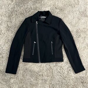 Tahari Zipper Blazer Jacket